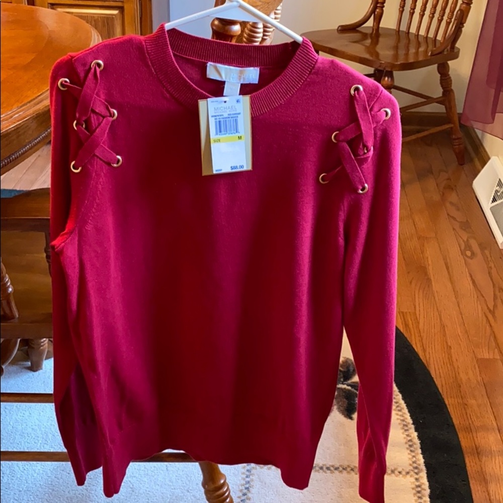 Michael Kors Red Currant Sweater